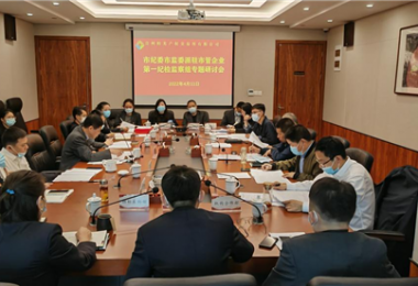 市紀委市監委派駐市管企業第一紀檢監察組調研貴州陽光產權