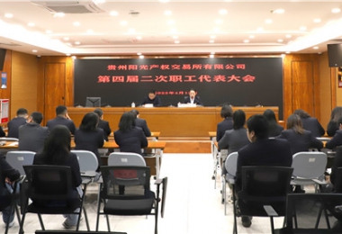 貴州陽光產權交易所第四屆二次職工代表大會圓滿召開