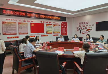 貴州省公共資源（國(guó)有產(chǎn)權(quán)）交易中心赴銅仁市公共資源交易中心座談交流