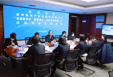 貴州陽光產權交易所赴中國企業國有產權交易機構協會座談交流