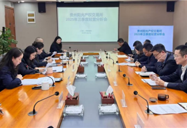 陽光產權交易所召開2025年三季度經營分析會